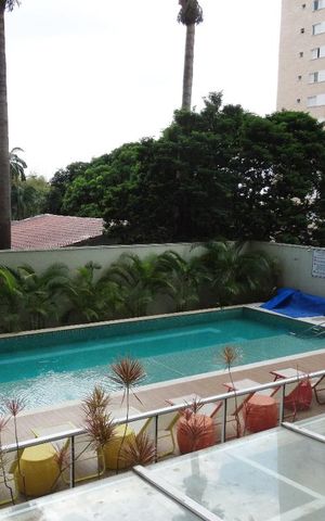 Apartamento para alugar com 33m², 1 quarto e 1 vagaVista varanda