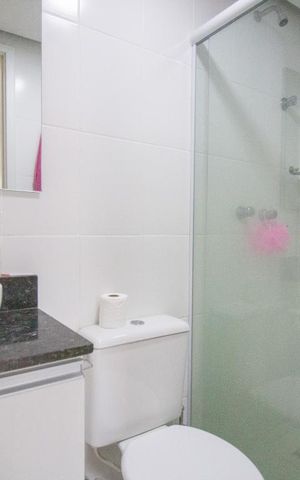 Casa à venda com 80m², 3 quartos e 1 vaga Casa à venda com 80m², 3 quartos e 1 vagaBanheiro