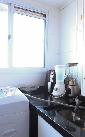 Apartamento à venda com 41m², 2 quartos e sem vagaCozinha e Área de Serviço