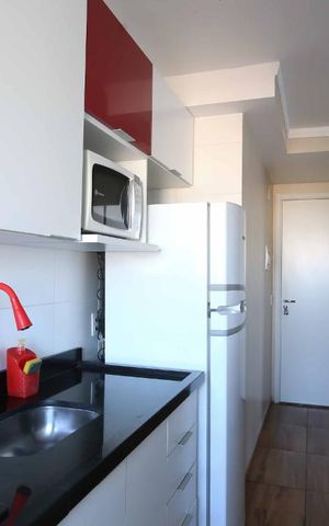 Apartamento à venda com 41m², 2 quartos e sem vagaCozinha e Área de Serviço