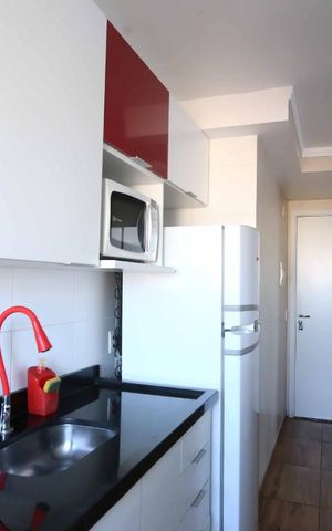Apartamento à venda com 41m², 2 quartos e sem vagaCozinha e Área de Serviço
