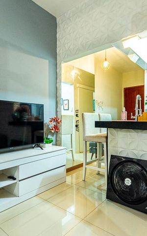 Studio à venda com 20m², 1 quarto e sem vaga Studio à venda com 20m², 1 quarto e sem vagaSala
