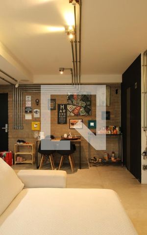 Apartamento para alugar com 49m², 1 quarto e 1 vagaStudio 