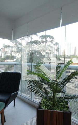 Apartamento para alugar com 49m², 1 quarto e 1 vagaVaranda Studio 