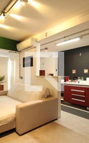 Apartamento para alugar com 49m², 1 quarto e 1 vagaStudio 