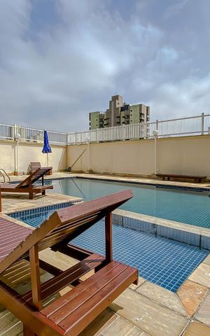 Apartamento para alugar com 81m², 3 quartos e 2 vagasÁrea comum - Piscina