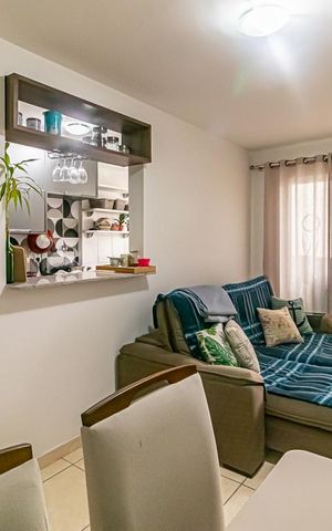 Apartamento à venda com 52m², 2 quartos e 1 vaga Apartamento à venda com 52m², 2 quartos e 1 vagaSala
