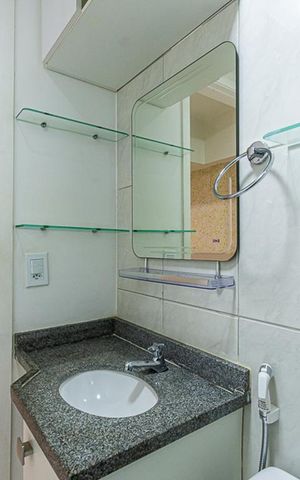 Apartamento para alugar com 67m², 3 quartos e 1 vaga Apartamento para alugar com 67m², 3 quartos e 1 vagaBanheiro da Suíte