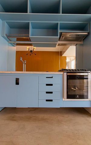 Apartamento à venda com 62m², 1 quarto e 1 vagaCozinha