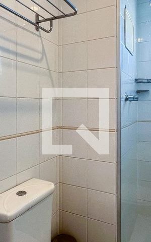 Apartamento para alugar com 54m², 1 quarto e 1 vaga Apartamento para alugar com 54m², 1 quarto e 1 vagaBanheiro