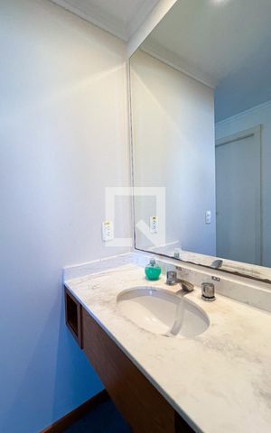 Apartamento para alugar com 54m², 1 quarto e 1 vaga Apartamento para alugar com 54m², 1 quarto e 1 vagaBanheiro