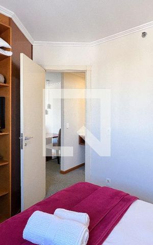 Apartamento para alugar com 54m², 1 quarto e 1 vaga Apartamento para alugar com 54m², 1 quarto e 1 vagaQuarto
