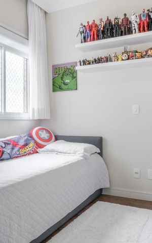 Apartamento à venda com 145m², 3 quartos e 2 vagasQuarto suite 2