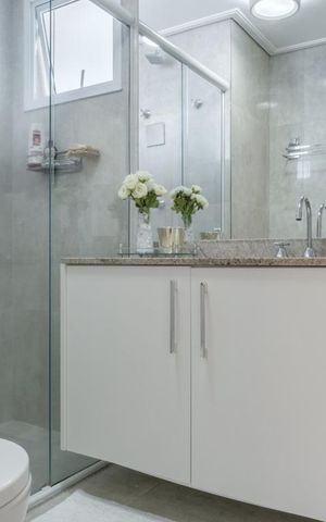 Apartamento à venda com 145m², 3 quartos e 2 vagasBanheiro suite 1
