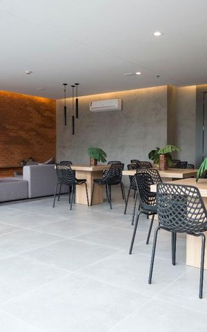 Apartamento para alugar com 36m², 1 quarto e 1 vagaSalão de Festas
