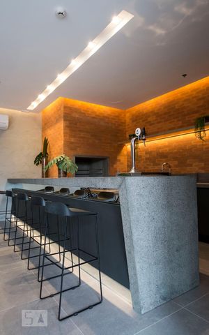 Apartamento para alugar com 36m², 1 quarto e 1 vagaSalão de Festas