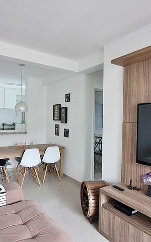 Apartamento à venda com 60m², 2 quartos e 2 vagasSala