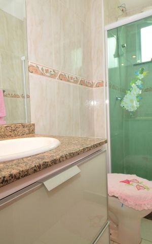 Apartamento à venda com 97m², 3 quartos e 1 vagaBanheiro da Suíte