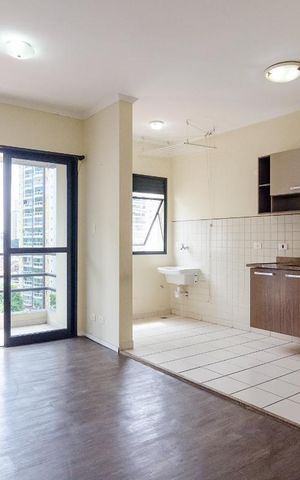 Apartamento à venda com 40m², 1 quarto e 1 vaga Apartamento à venda com 40m², 1 quarto e 1 vagaSala