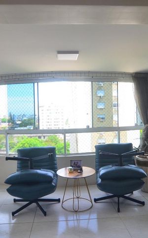 Apartamento para alugar com 156m², 3 quartos e 2 vagasSala