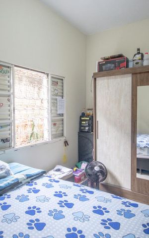 Casa para alugar com 160m², 2 quartos e 2 vagasQuarto 1