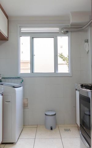 Apartamento à venda com 37m², 1 quarto e sem vaga Apartamento à venda com 37m², 1 quarto e sem vagaCozinha e Área de Serviço