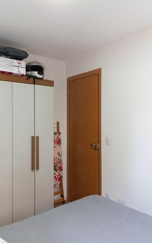 Apartamento à venda com 37m², 1 quarto e sem vaga Apartamento à venda com 37m², 1 quarto e sem vagaQuarto