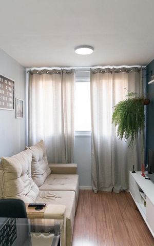 Apartamento à venda com 37m², 1 quarto e sem vaga Apartamento à venda com 37m², 1 quarto e sem vagaSala