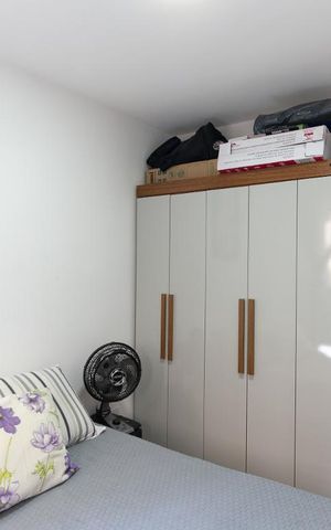 Apartamento à venda com 37m², 1 quarto e sem vaga Apartamento à venda com 37m², 1 quarto e sem vagaQuarto