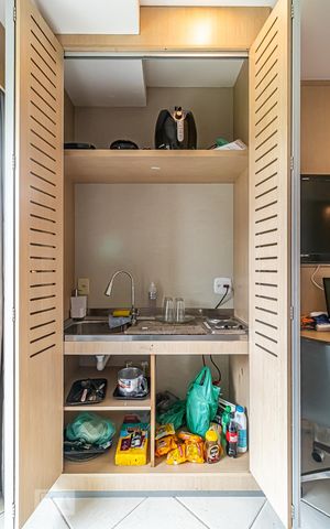 Apartamento à venda com 36m², 1 quarto e 1 vaga Apartamento à venda com 36m², 1 quarto e 1 vagaCozinha