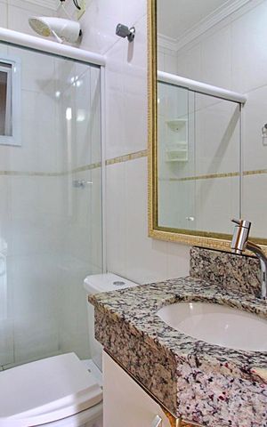 Apartamento para alugar com 72m², 2 quartos e 1 vagaBanheiro da Suíte