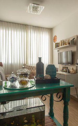 Apartamento para alugar com 48m², 2 quartos e 1 vagaSala