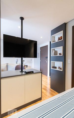 Apartamento à venda com 30m², 1 quarto e 1 vagaQuarto