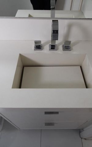 Apartamento para alugar com 60m², 2 quartos e 1 vagaBanheiro social - Pia 