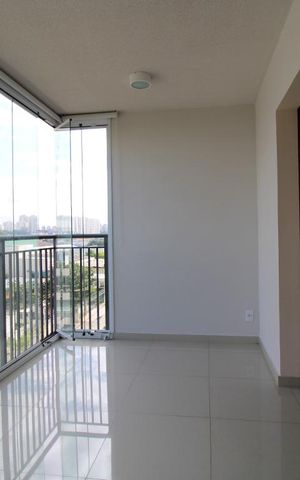Apartamento para alugar com 60m², 2 quartos e 1 vagaVaranda da sala 