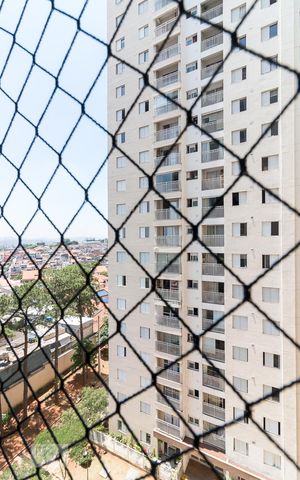 Apartamento para alugar com 63m², 3 quartos e 1 vagaVista quarto 2