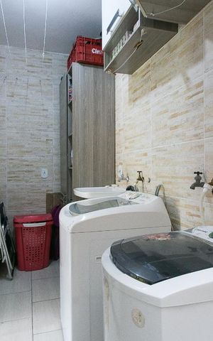 Casa de condomínio para alugar com 110m², 3 quartos e 2 vagasÁrea de Serviço