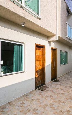 Casa de condomínio para alugar com 110m², 3 quartos e 2 vagasFachada da Casa