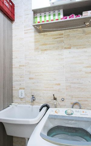 Casa de condomínio para alugar com 110m², 3 quartos e 2 vagasÁrea de Serviço