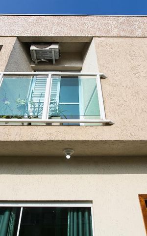 Casa de condomínio para alugar com 110m², 3 quartos e 2 vagasFachada da Casa