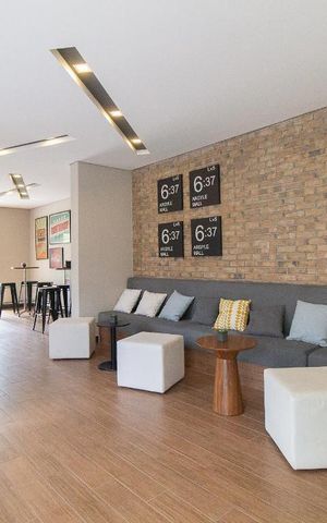 Apartamento à venda com 33m², 1 quarto e sem vagaÁrea comum - Salão de festas