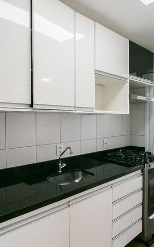 Apartamento à venda com 33m², 1 quarto e sem vagaCozinha e Área de Serviço