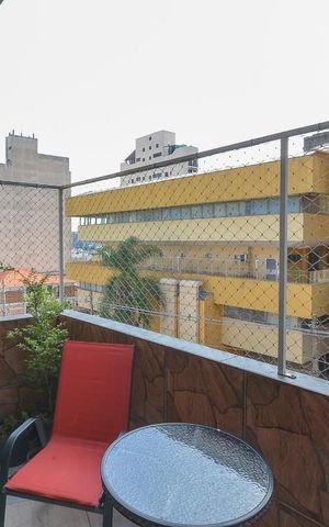 Apartamento à venda com 82m², 1 quarto e sem vaga Apartamento à venda com 82m², 1 quarto e sem vagaVaranda Da Sala