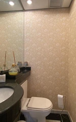 Apartamento à venda com 173m², 3 quartos e 3 vagas Apartamento à venda com 173m², 3 quartos e 3 vagasLavabo