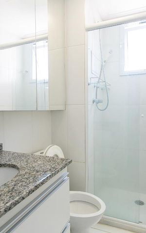 Apartamento para alugar com 59m², 2 quartos e 1 vagaBanheiro