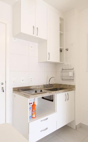 Apartamento à venda com 52m², 1 quarto e 1 vagaCozinha