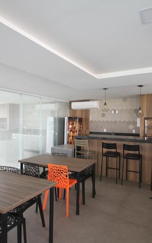 Apartamento à venda com 52m², 1 quarto e 1 vagaChurrasqueira 1