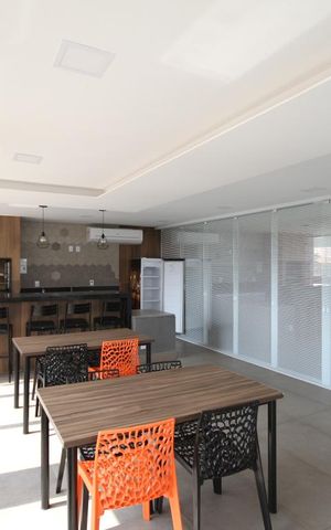 Apartamento à venda com 52m², 1 quarto e 1 vagaChurrasqueira 2