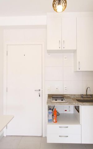 Apartamento à venda com 52m², 1 quarto e 1 vagaCozinha