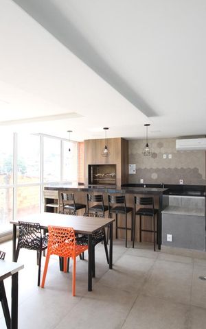 Apartamento à venda com 52m², 1 quarto e 1 vagaChurrasqueira 2